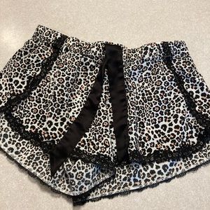 Victoria’s Secret leopard pajama shorts
